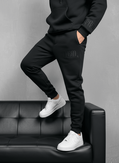PANTALON JOGGING NOIR 6079 - ZG PREMIUM