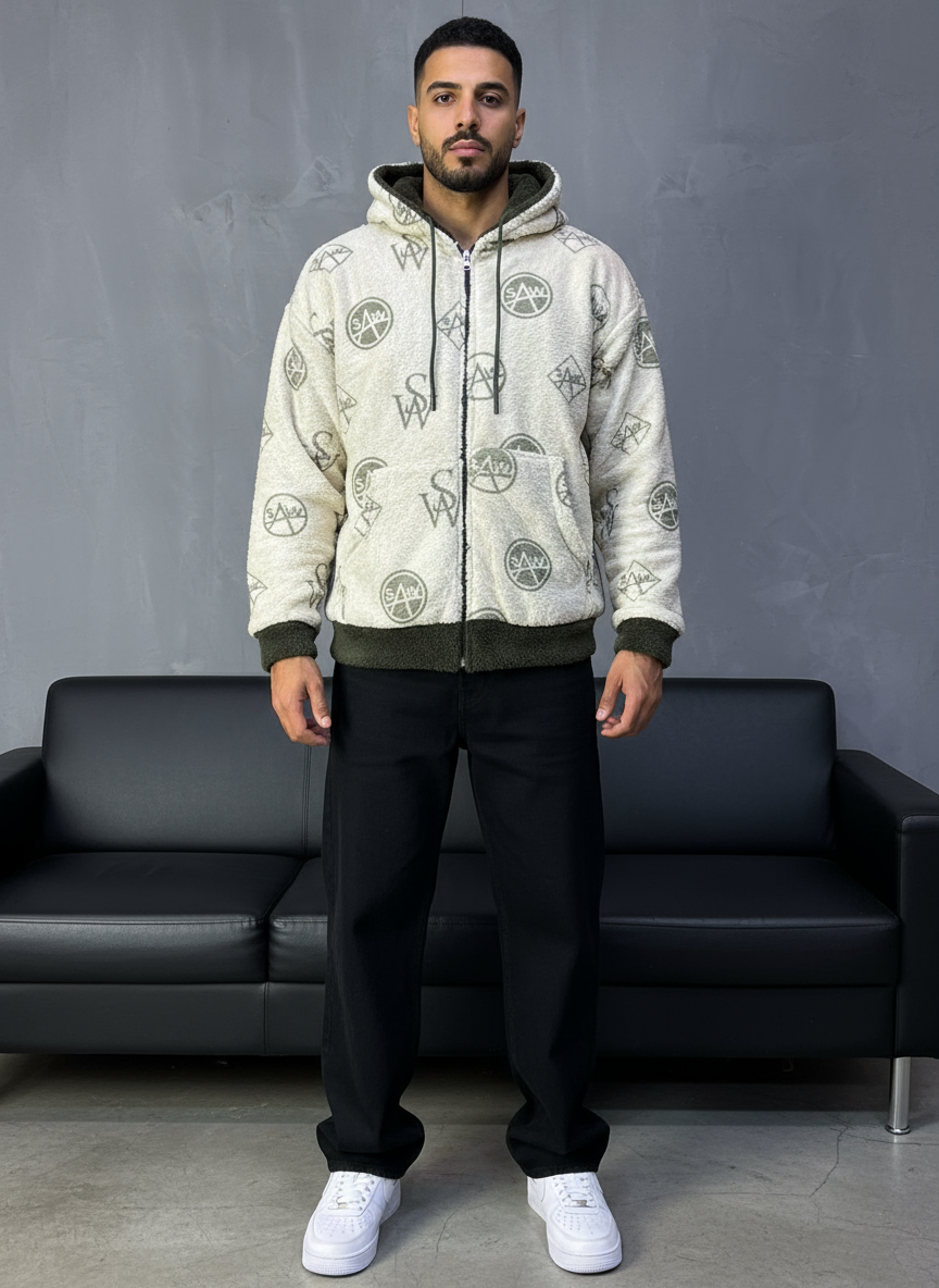 JACKET DOUBLE FAC OVER GREEN 4950