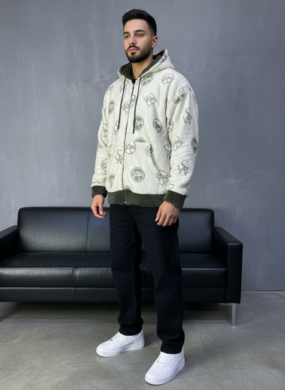 JACKET DOUBLE FAC OVER GREEN 4950