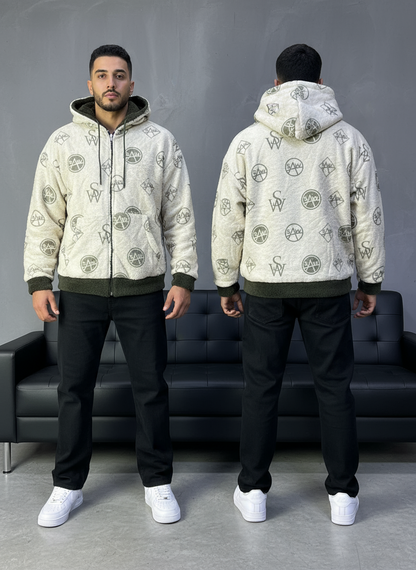 JACKET DOUBLE FAC OVER GREEN 4950