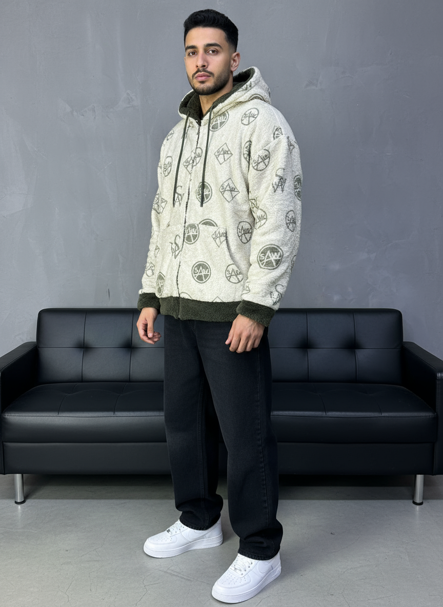 JACKET DOUBLE FAC OVER GREEN 4950