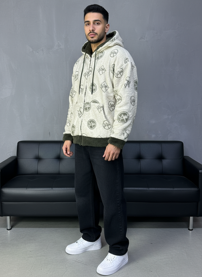 JACKET DOUBLE FAC OVER GREEN 4950