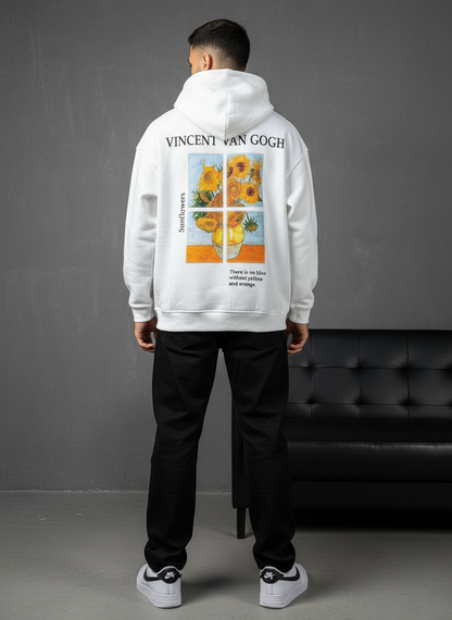 HOODIE SAW OVERSIZE WHITE 4958