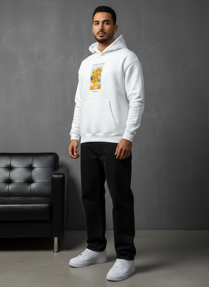 HOODIE SAW OVERSIZE WHITE 4958