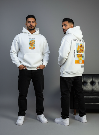 HOODIE SAW OVERSIZE WHITE 4958