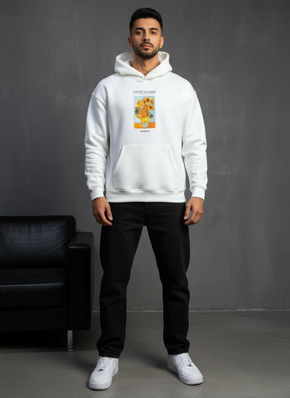 HOODIE SAW OVERSIZE WHITE 4958