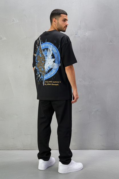 T-shirt Oversize Noir 5127