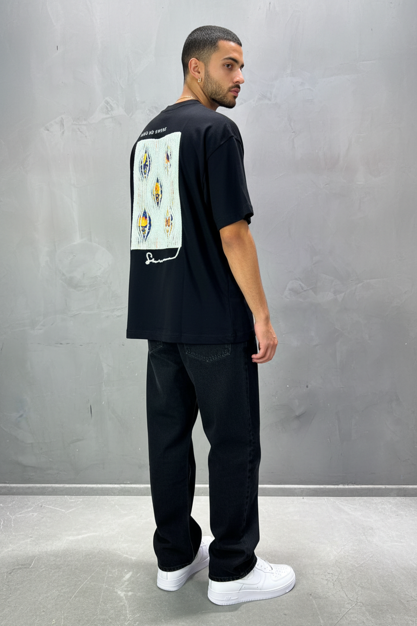 T-Shirt Oversize Noir Urbanity 5120