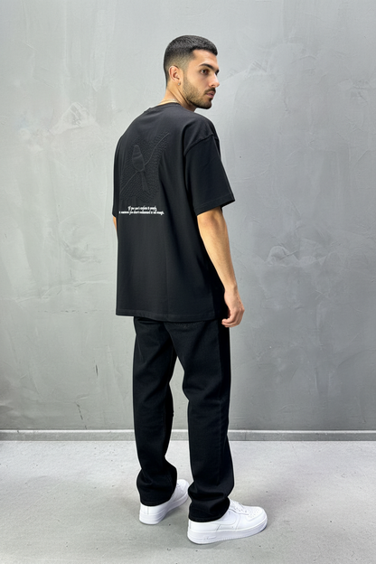 T-Shirt Oversize Noir Urbanity 5128