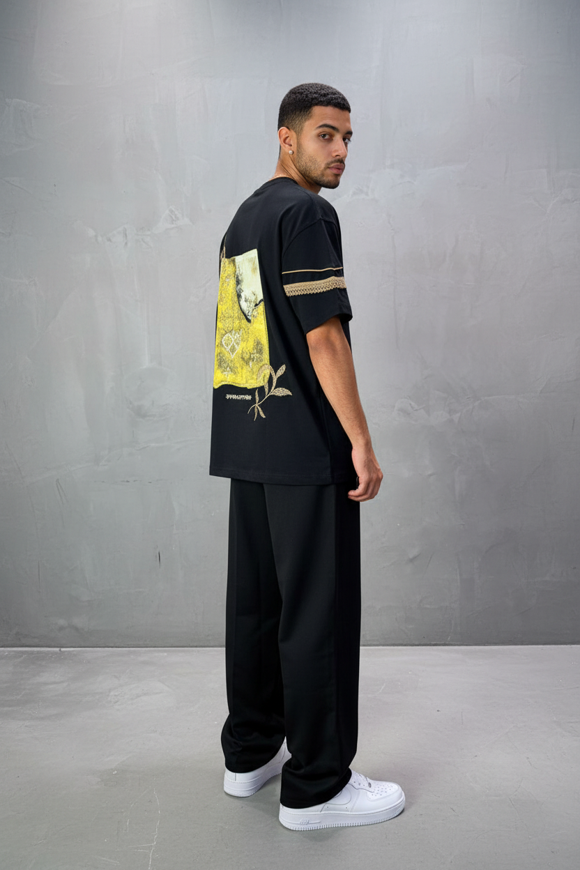 T-Shirt Noir Bvolution 5072