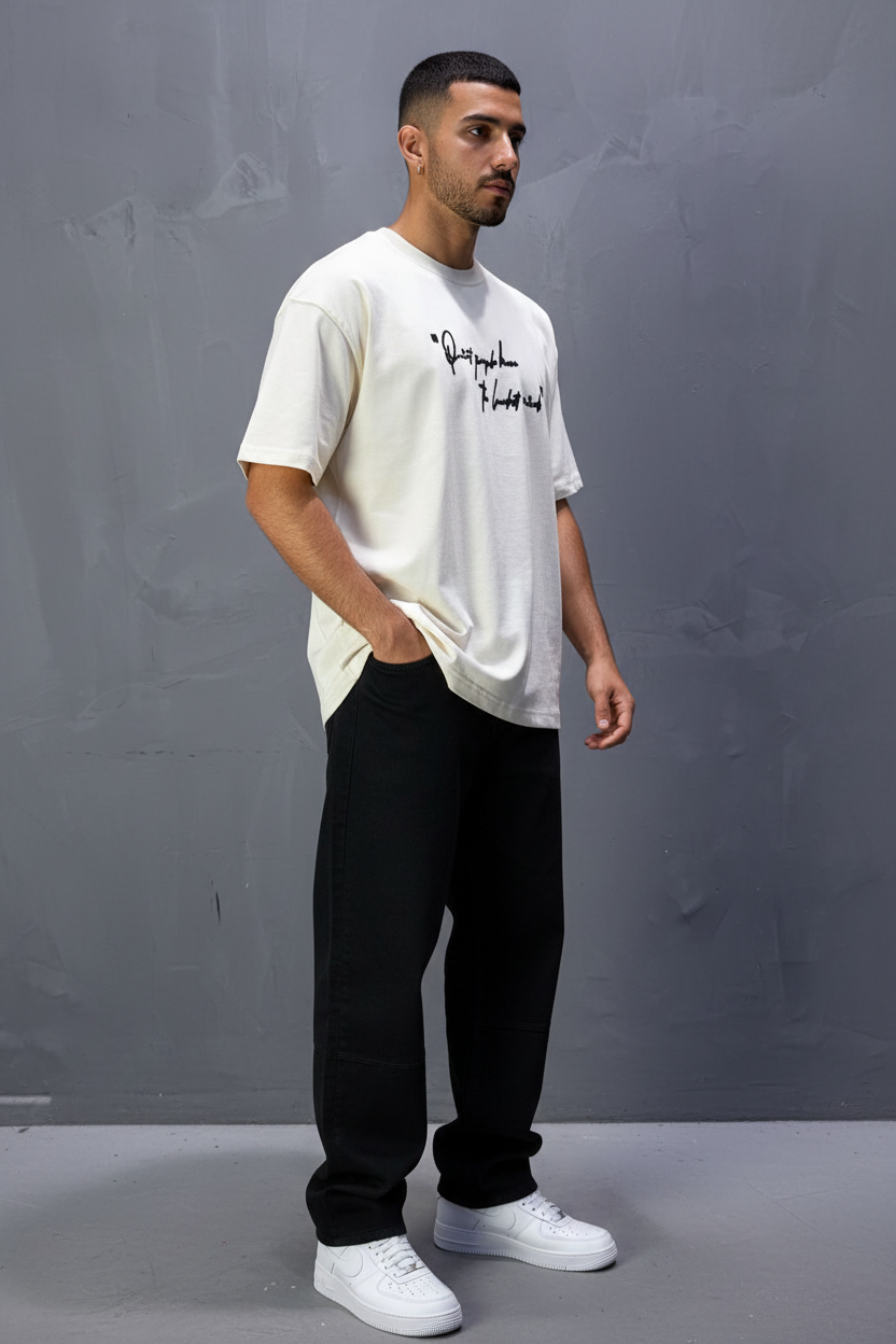 T-Shirt Oversize Beige Urbanity 5116