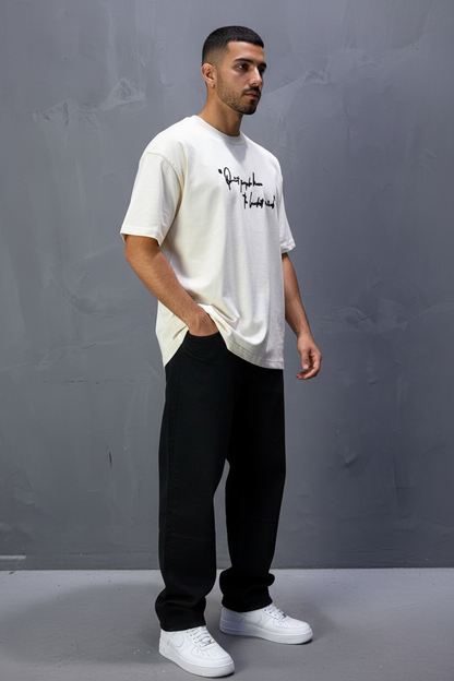 T-Shirt Oversize Beige Urbanity 5116