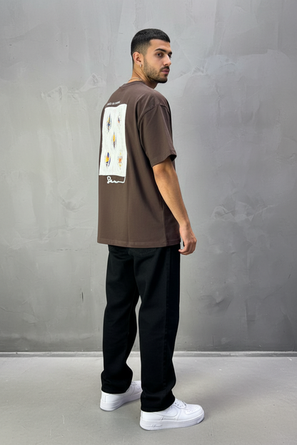T-Shirt Oversize Brown Urbanity 5120
