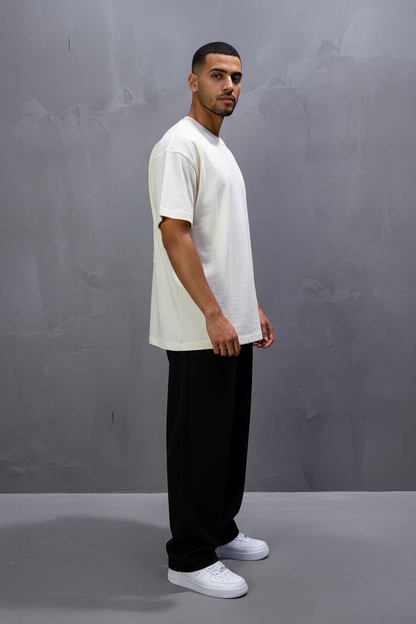 T-Shirt Oversize Beige Meem 5082