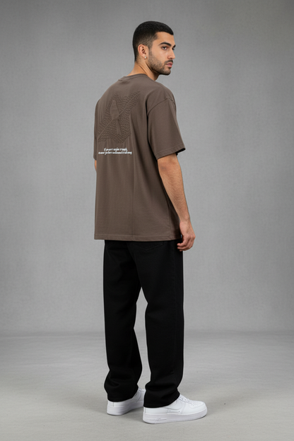 T-Shirt Oversize Brown Urbanity 5128