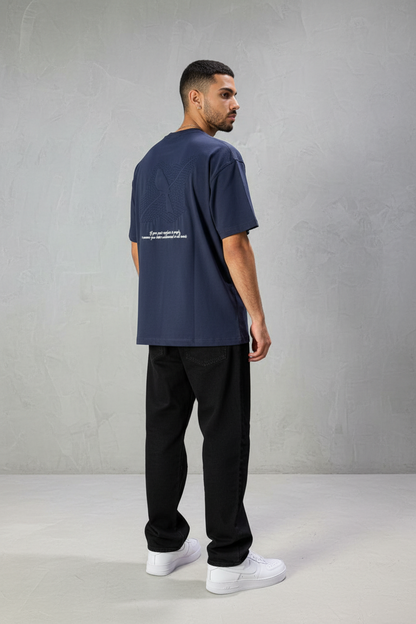 T-Shirt Oversize Navy Blue Urbanity 5128