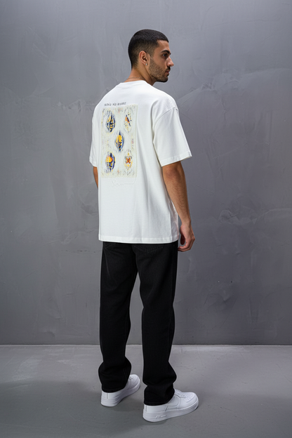 T-Shirt Oversize Blanc Urbanity 5120