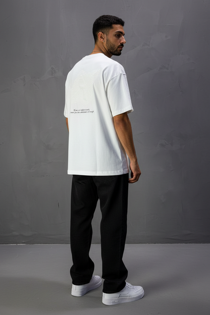 T-Shirt Oversize Blanc Urbanity 5128