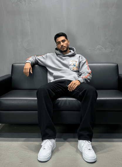 SWEAT CAPUCH GRIS TUNISIA 7857 - ZG PREMIUM