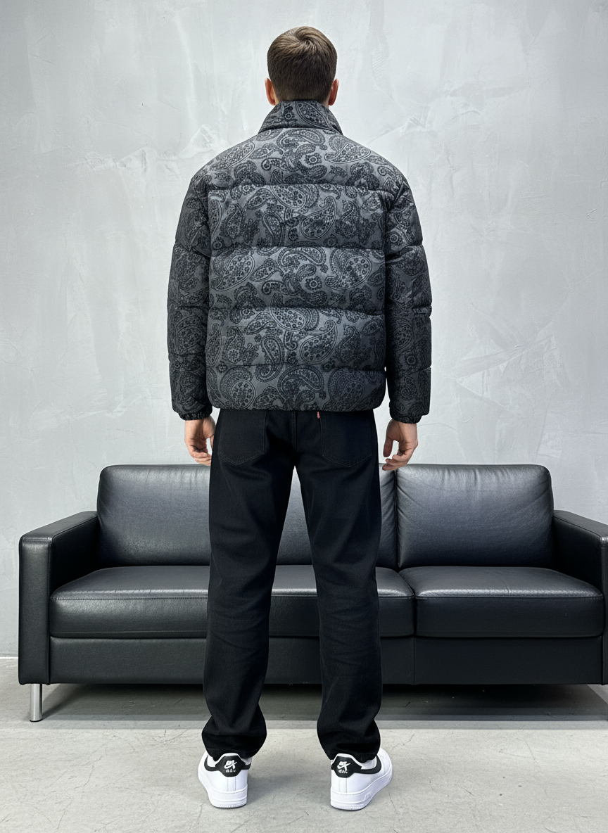 PUFFER JACKET BLACK 1058