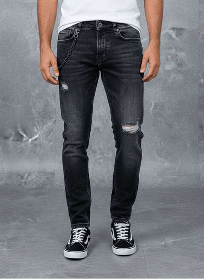 JEANS SLIM GREY B8569 - ZG PREMIUM